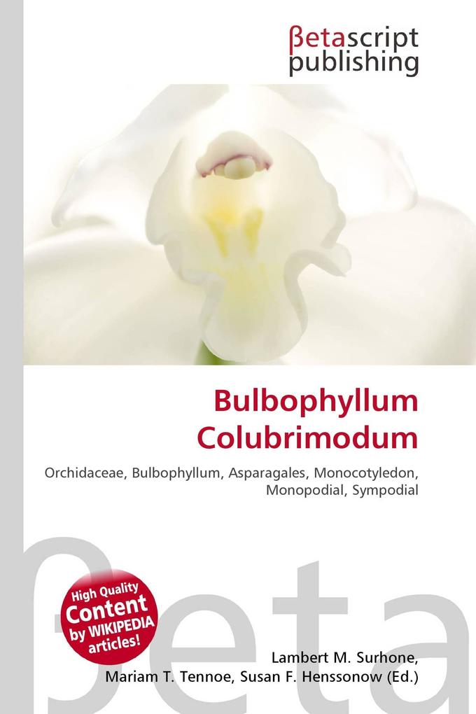 Bulbophyllum Colubrimodum