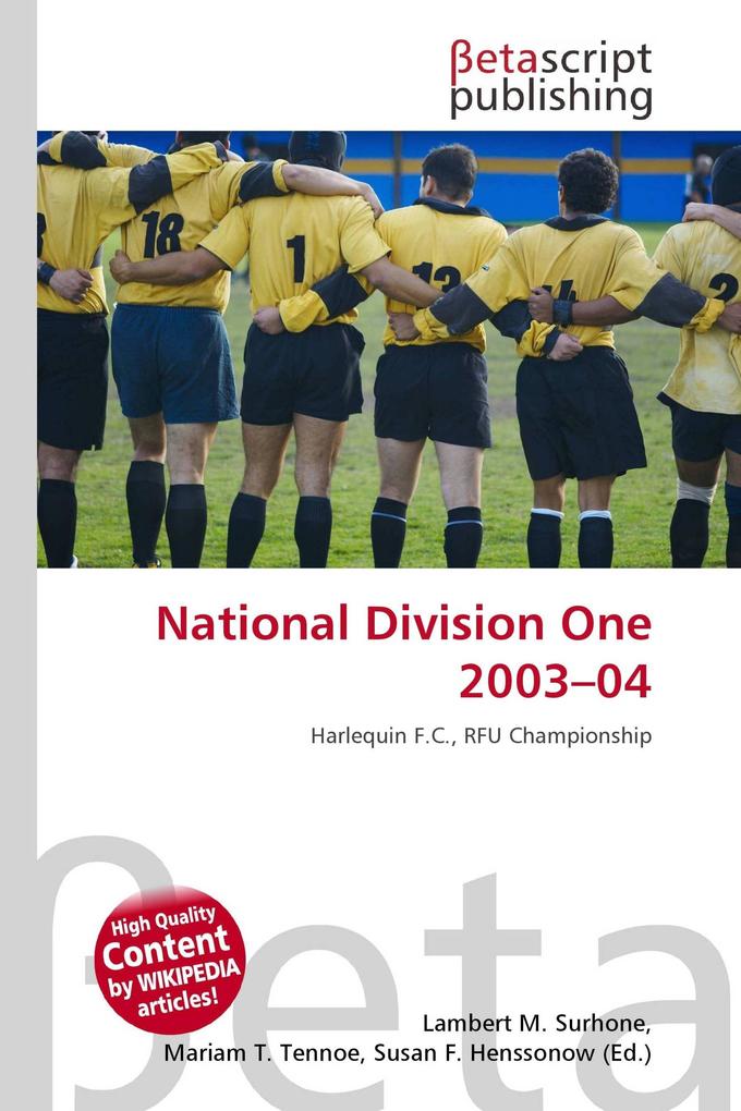 National Division One 2003-04