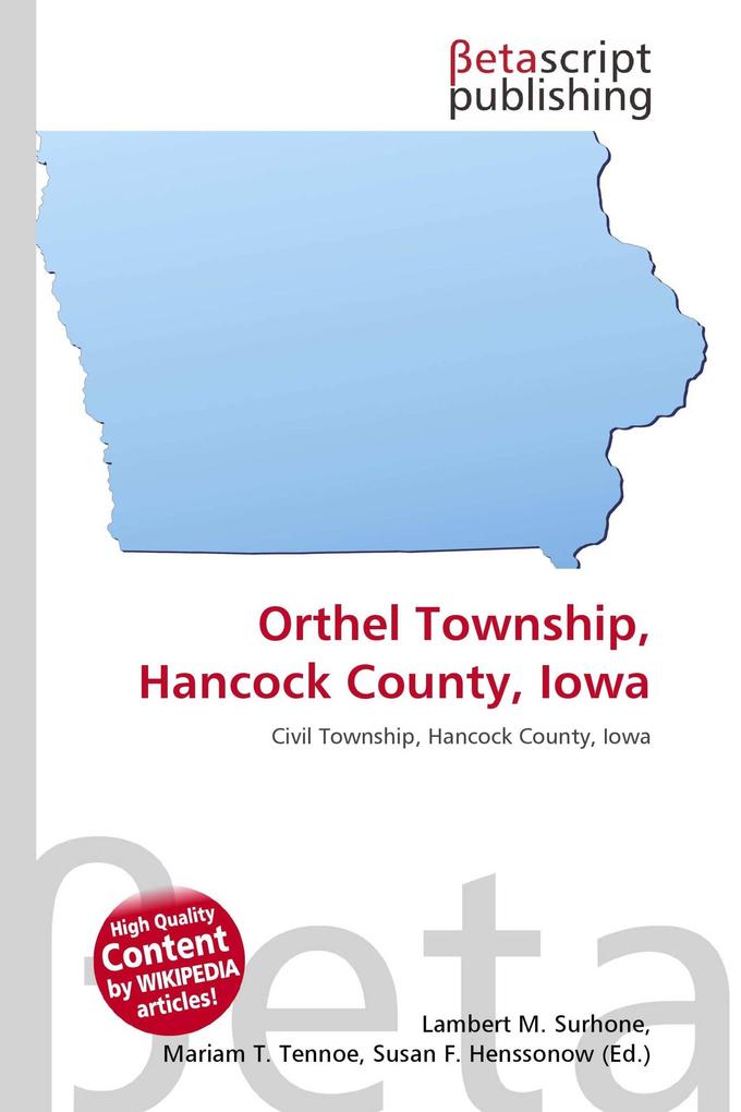 Orthel Township Hancock County Iowa