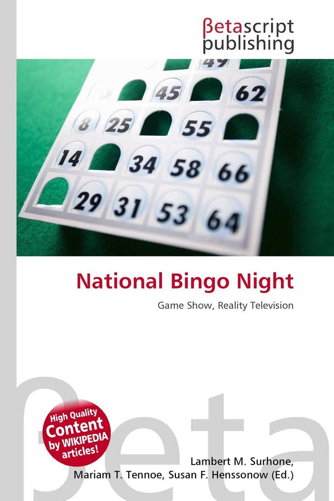 National Bingo Night