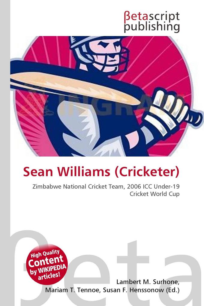 Sean Williams (Cricketer)