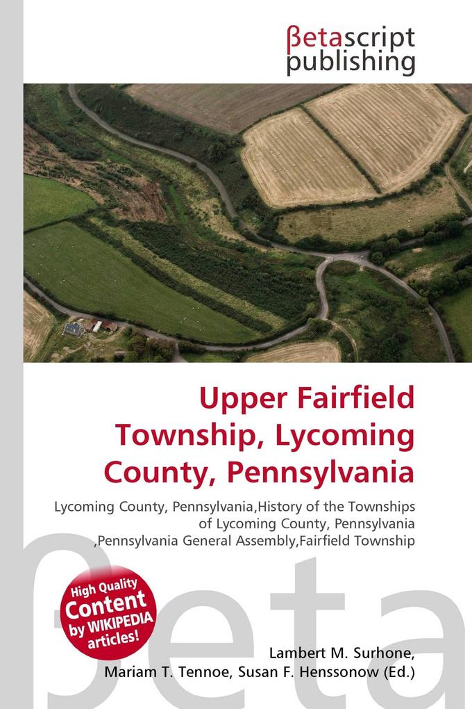 Upper Fairfield Township Lycoming County Pennsylvania