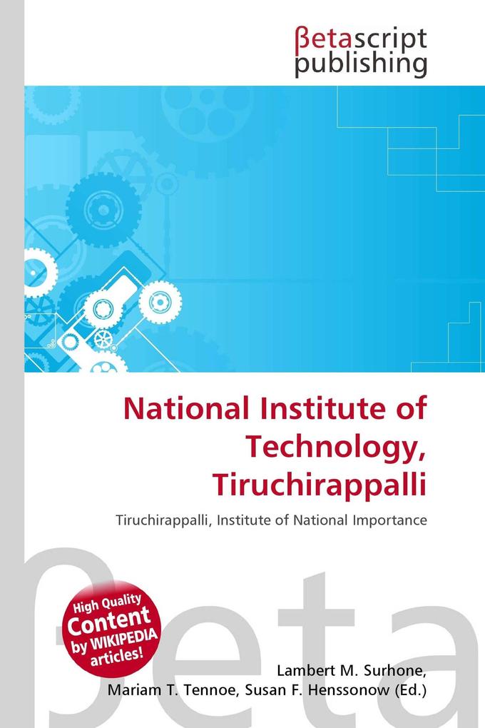 National Institute of Technology Tiruchirappalli