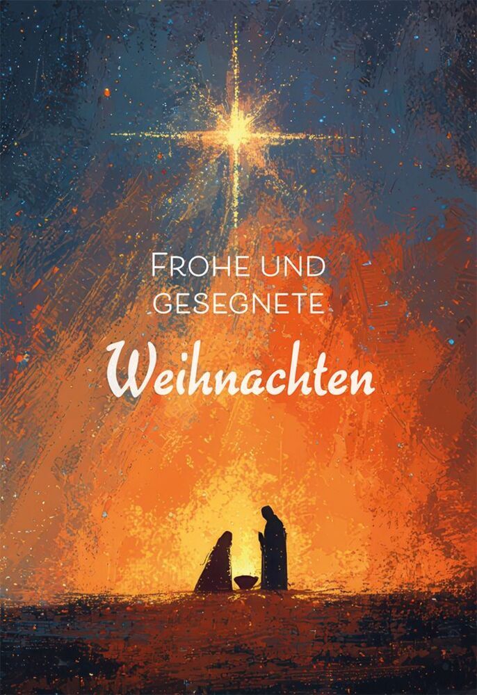 Frohe und gesegnete Weihnachten