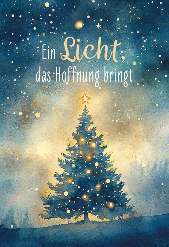 Ein Licht das Hoffnung bringt