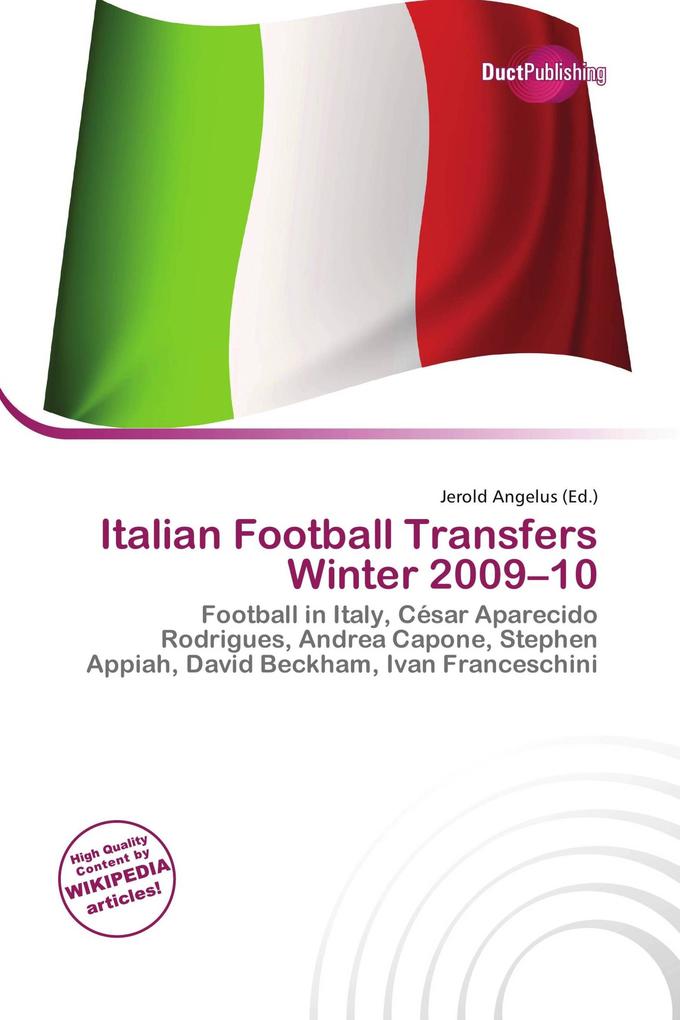 Italian Football Transfers Winter 2009-10