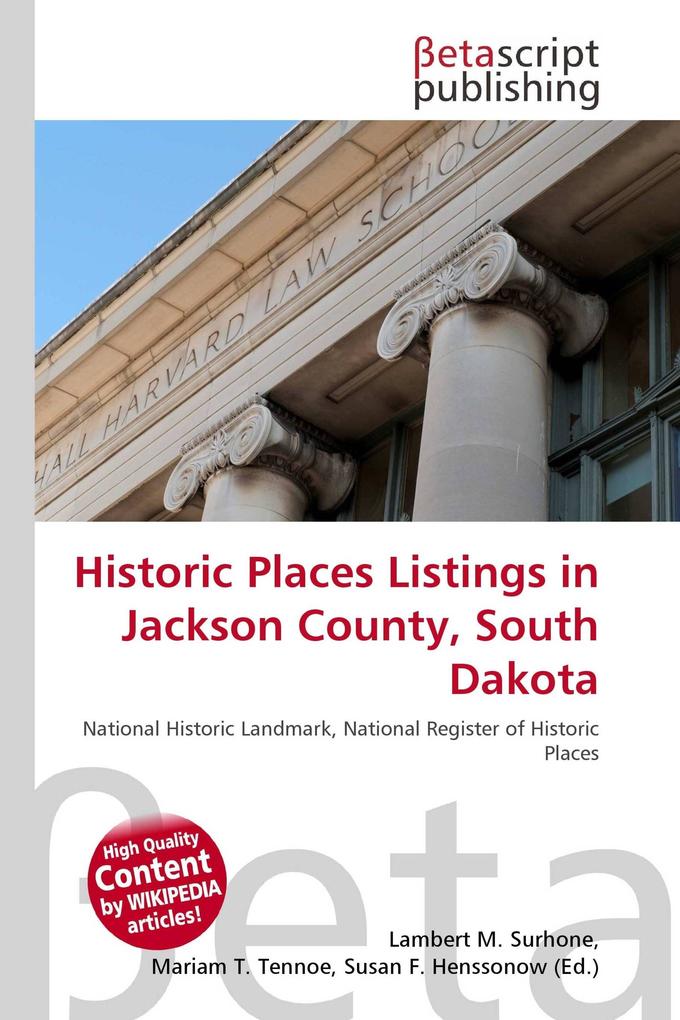 Historic Places Listings in Jackson County South Dakota