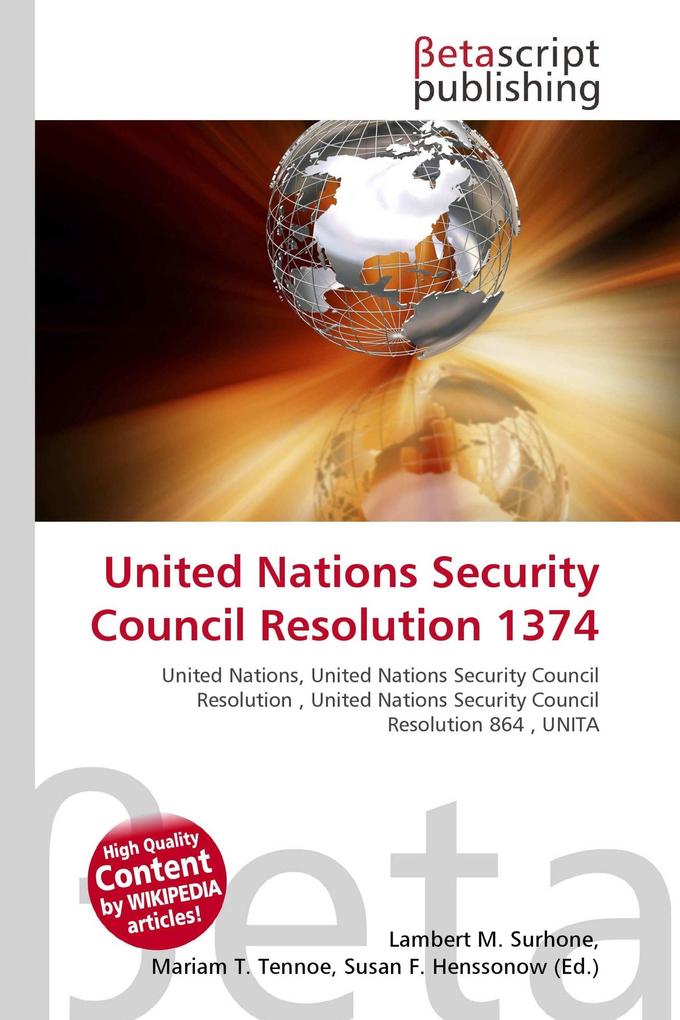 United Nations Security Council Resolution 1374