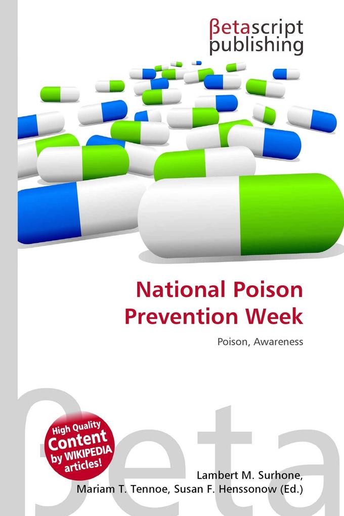 National Poison Prevention Week