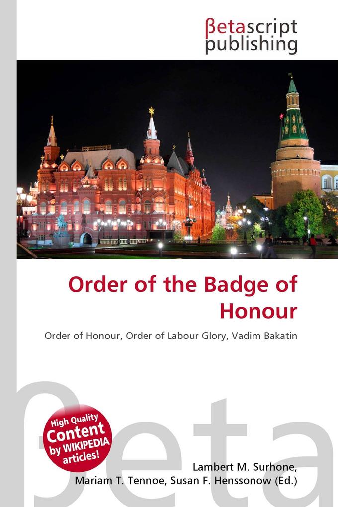 Order of the Badge of Honour