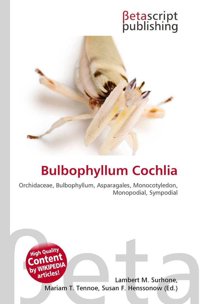 Bulbophyllum Cochlia