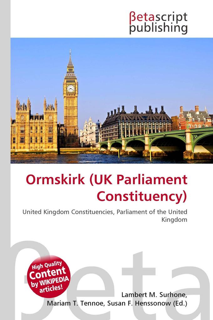 Ormskirk (UK Parliament Constituency)