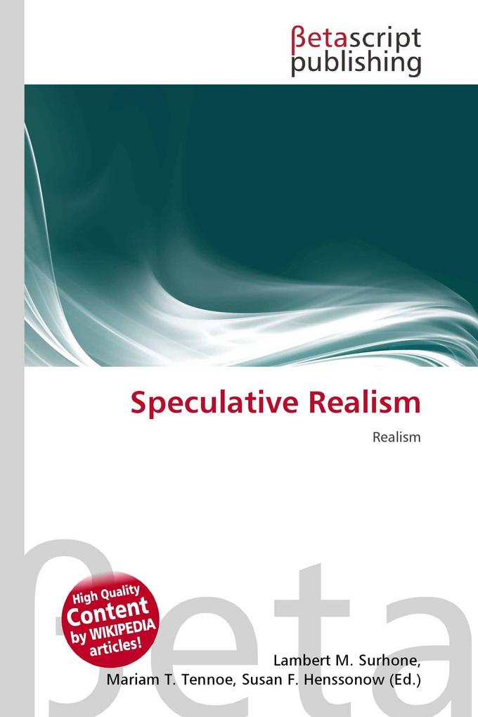 Speculative Realism