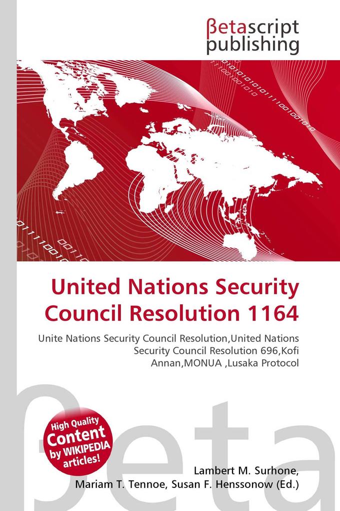 United Nations Security Council Resolution 1164