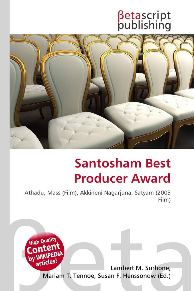 Santosham Best Producer Award