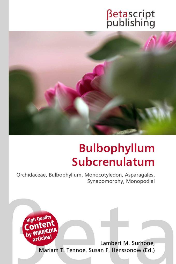 Bulbophyllum Subcrenulatum