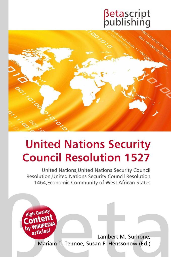 United Nations Security Council Resolution 1527
