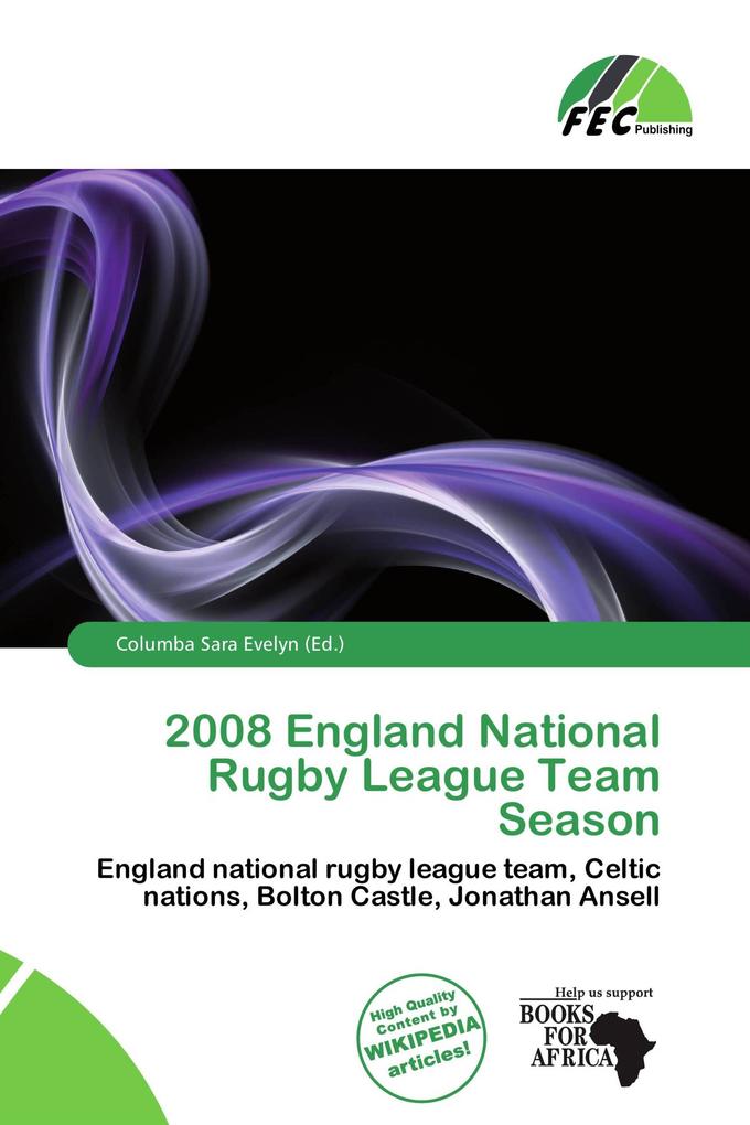 2008 England National Rugby League Team Season