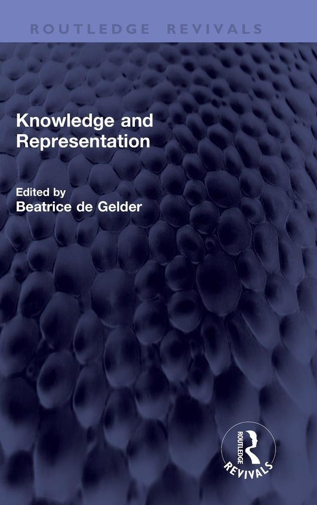 Knowledge and Representation