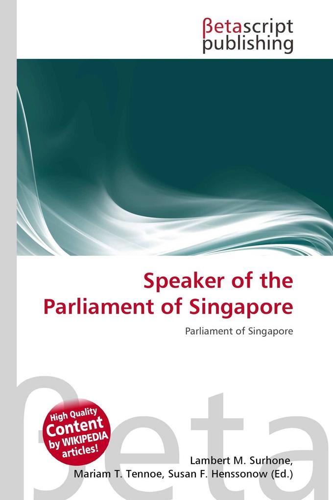 Speaker of the Parliament of Singapore