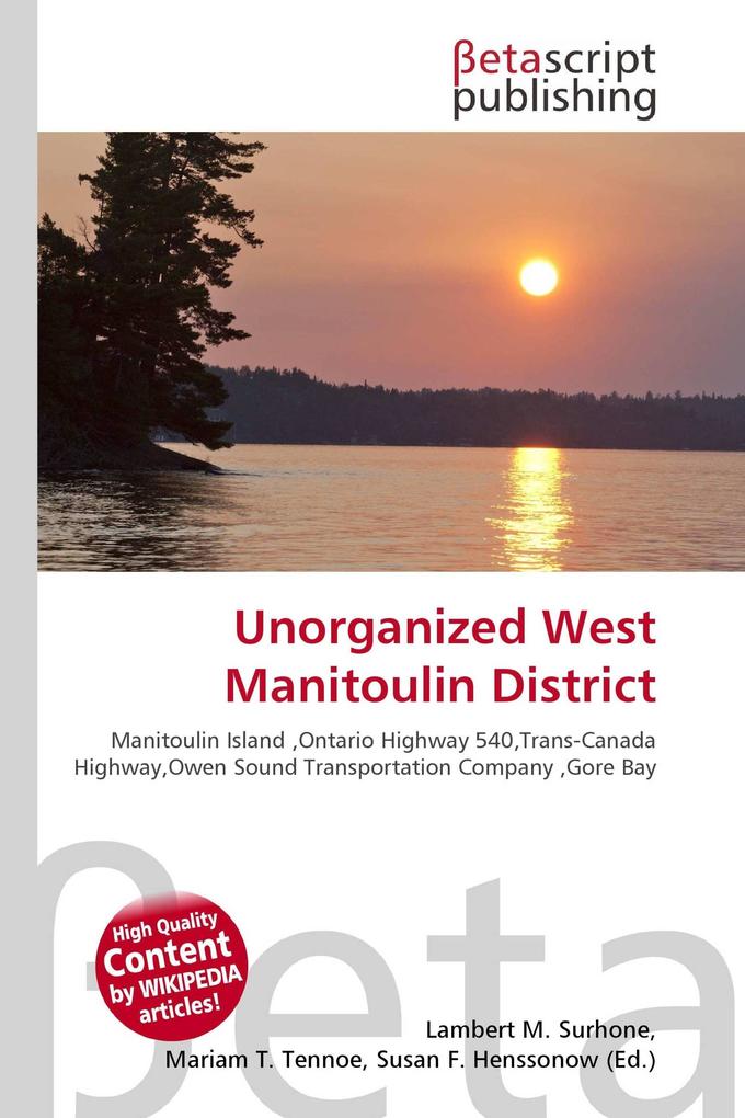 Unorganized West Manitoulin District