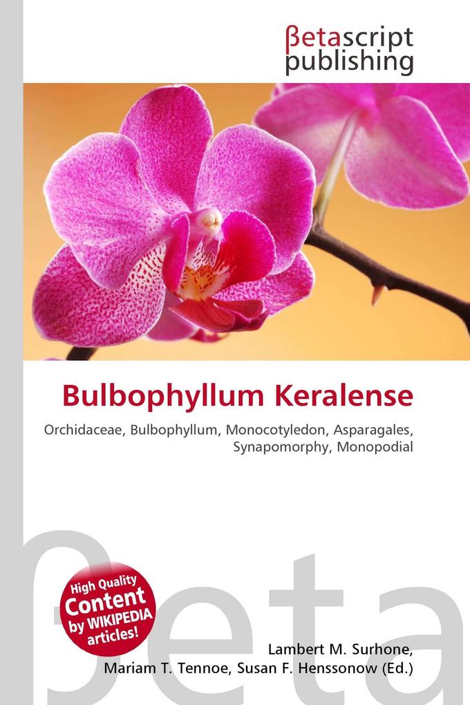 Bulbophyllum Keralense