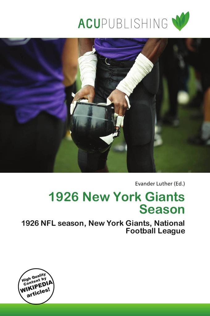 1926 New York Giants Season