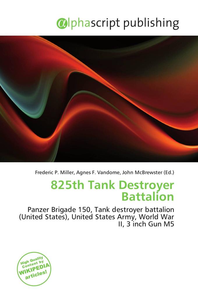 825th Tank Destroyer Battalion