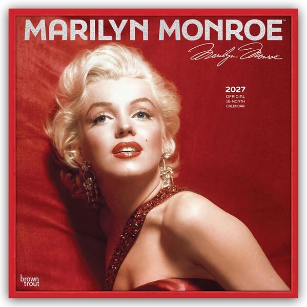 Marilyn Monroe 2027- 16-Monatskalender