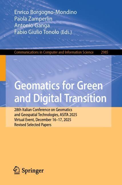 Geomatics for Green and Digital Transition