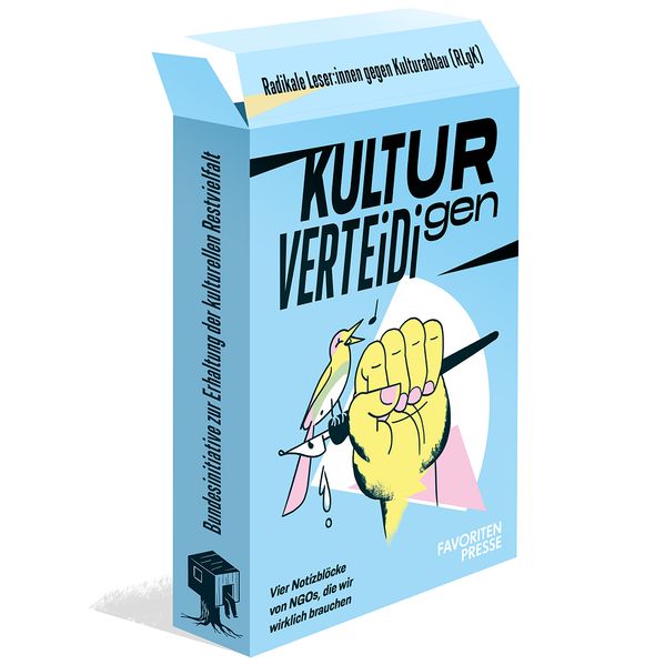 Notizblock-Set - Kultur verteidigen