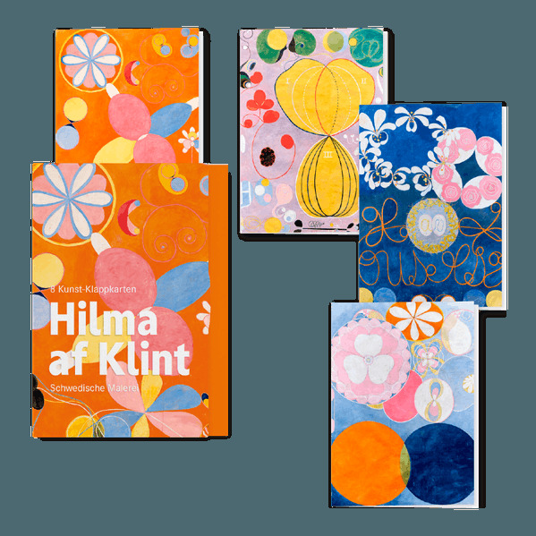 Hilma af Klint - Acht Kunst-Klappkarten