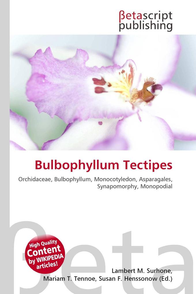 Bulbophyllum Tectipes