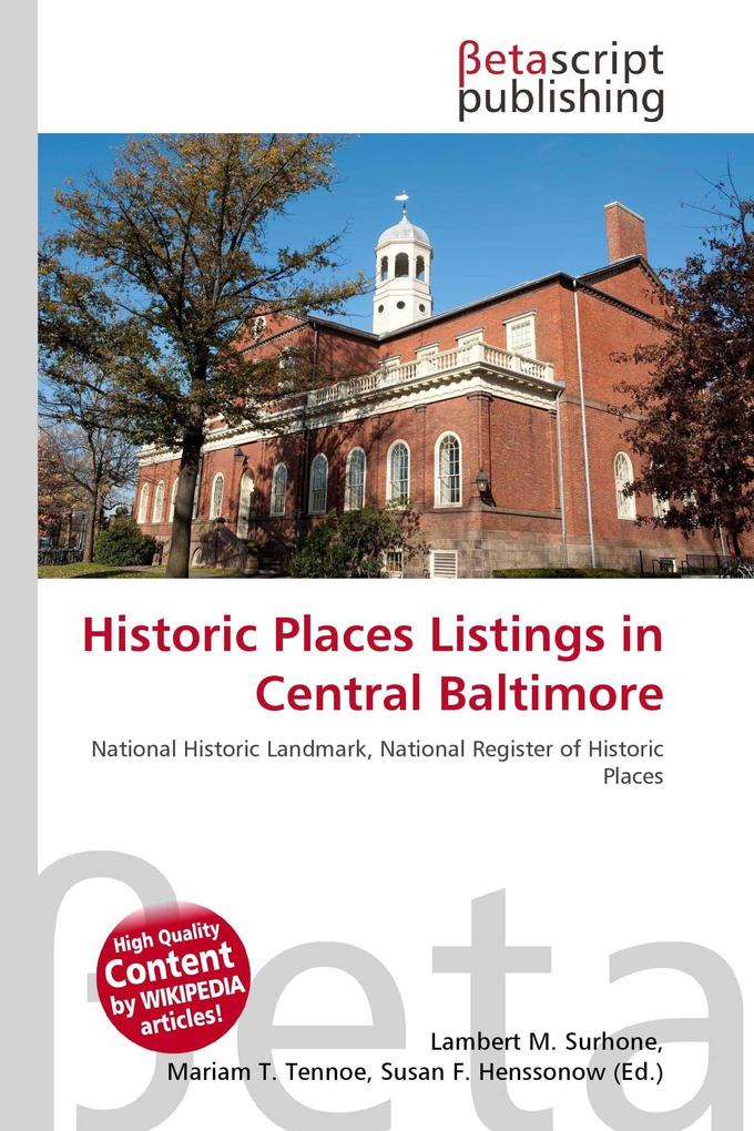 Historic Places Listings in Central Baltimore