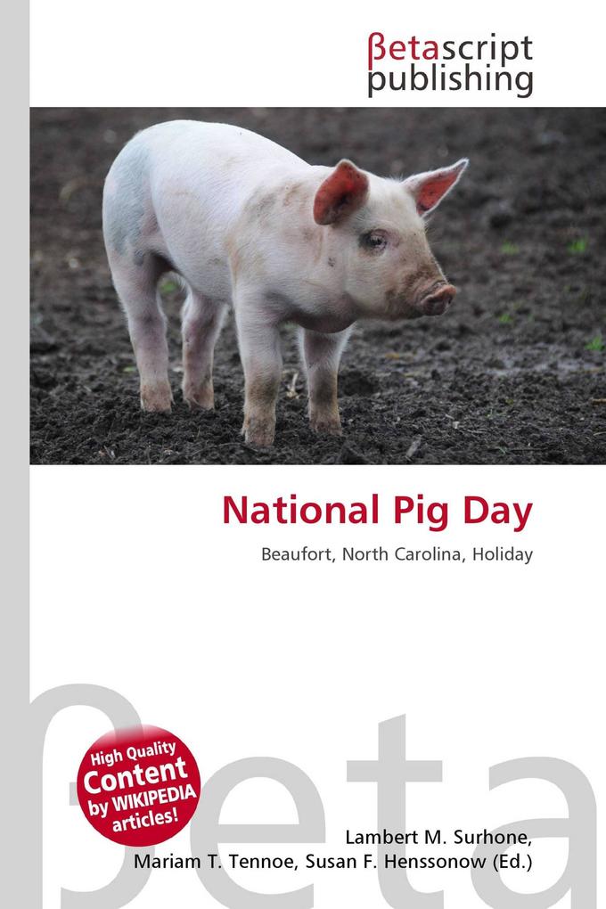 National Pig Day