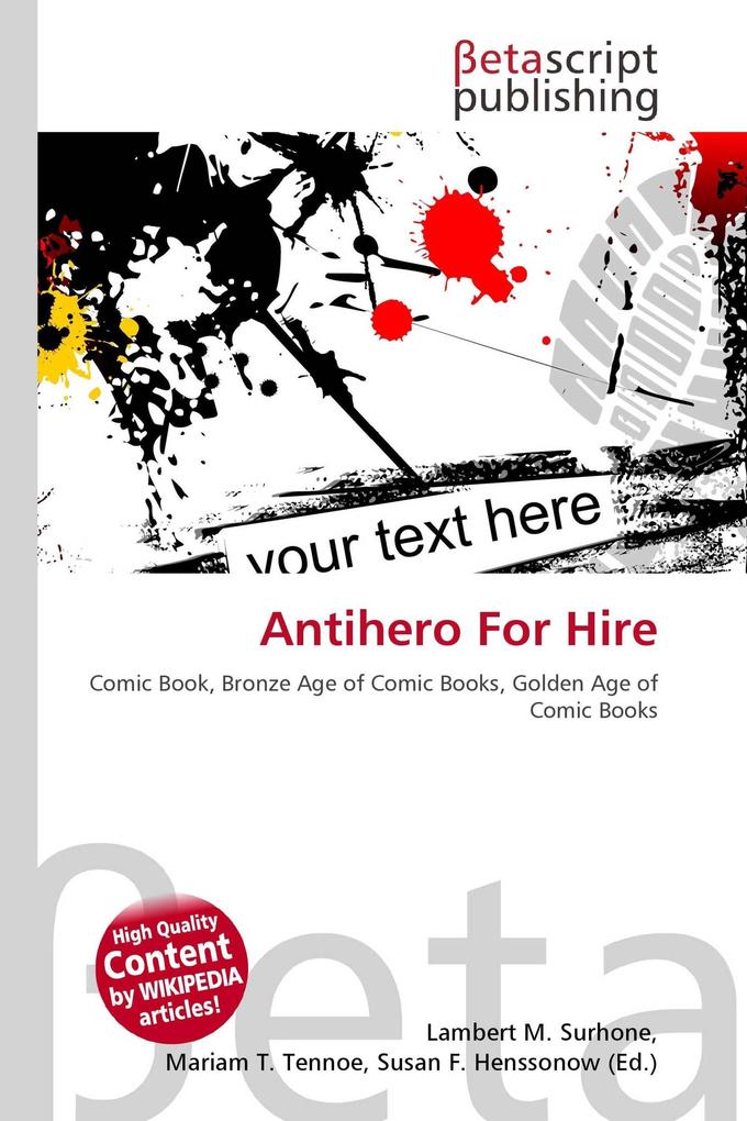 Antihero For Hire