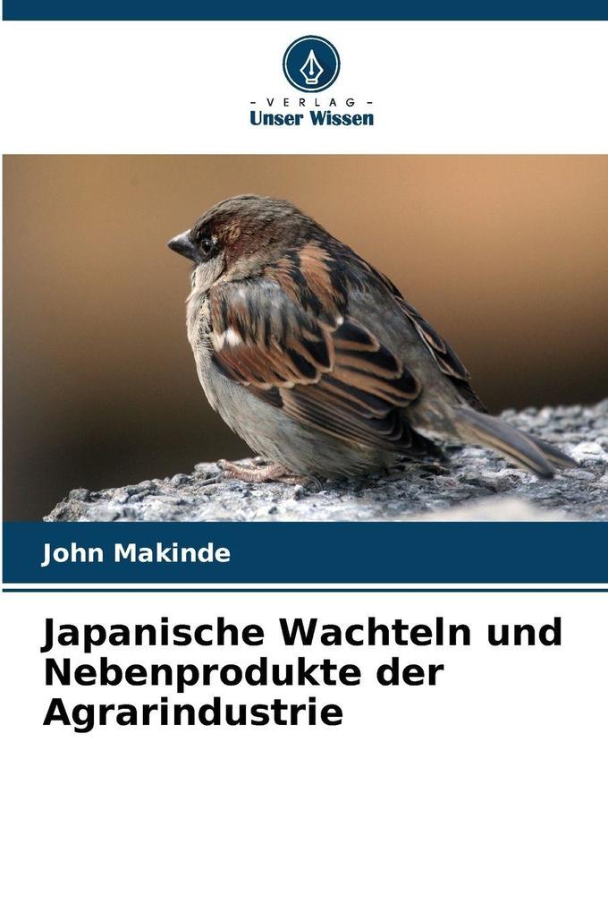 Japanische Wachteln und Nebenprodukte der Agrarindustrie
