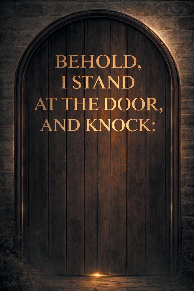 Behold I stand at the door and knock