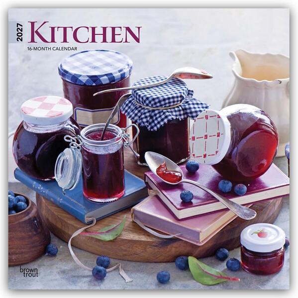 Kitchen - Küchenkalender 2027 - 16-Monatskalender