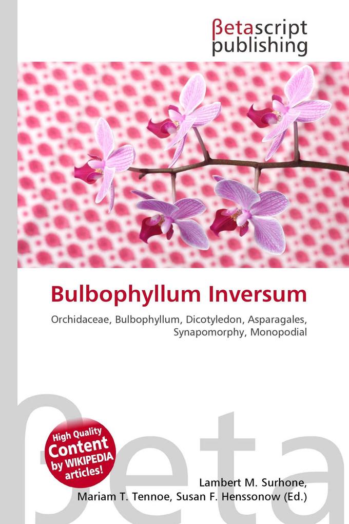 Bulbophyllum Inversum