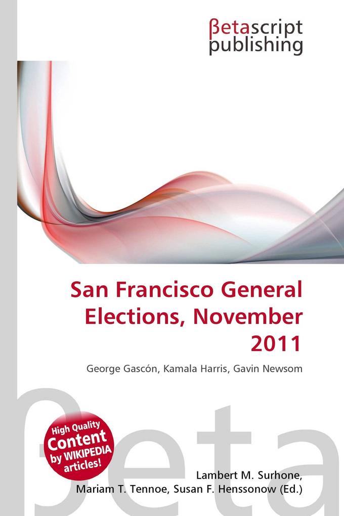 San Francisco General Elections November 2011