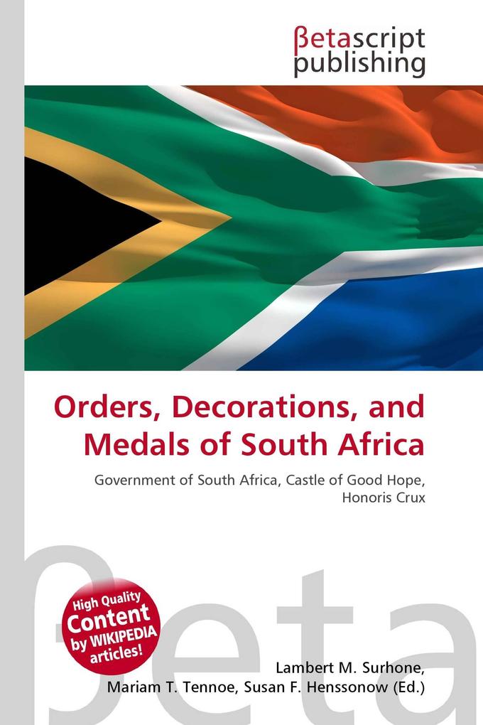 Orders Decorations and Medals of South Africa