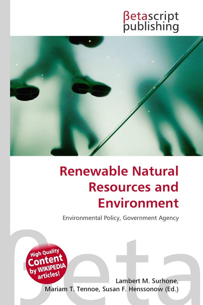 Renewable Natural Resources and Environment