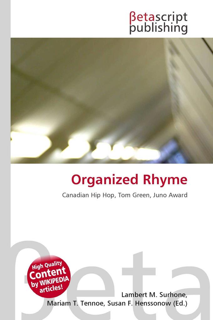 Organized Rhyme