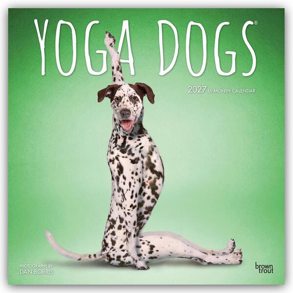 Yoga Dogs - Hunde Yoga 2027 - 16-Monatskalender
