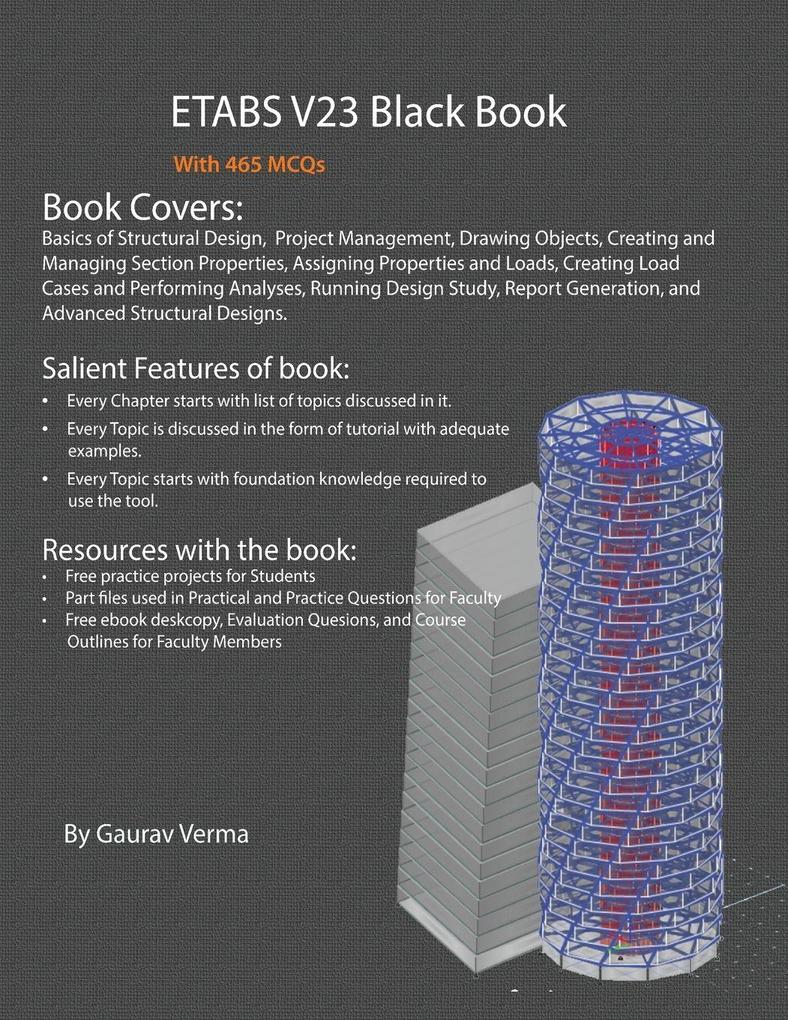 ETABS V23 Black Book
