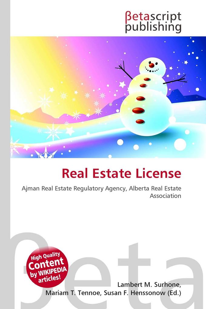 Real Estate License