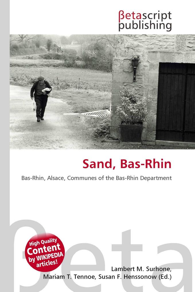 Sand Bas-Rhin