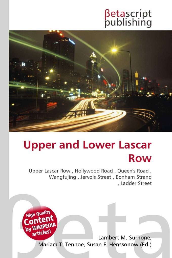 Upper and Lower Lascar Row