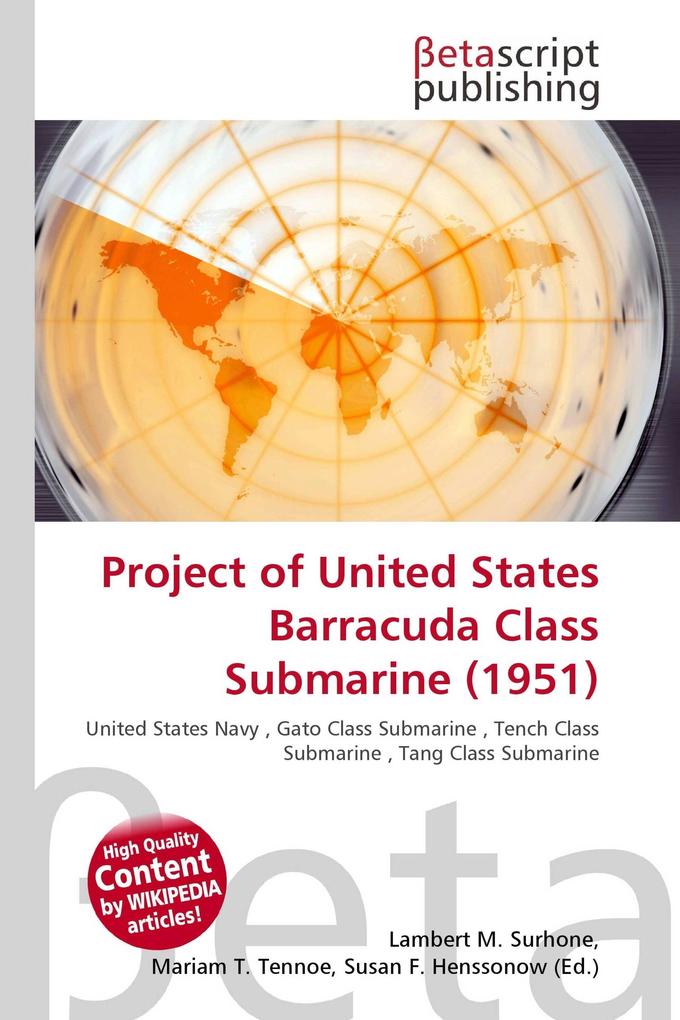 Project of United States Barracuda Class Submarine (1951)
